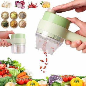 4 IN 1 KITCHEN ELECTRIC VEGETABLE CUTTER